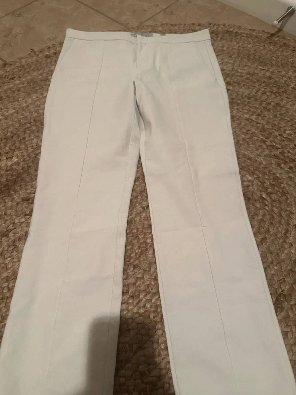 VINCE OFF WHITE TROUSERS - Picture 2 of 4